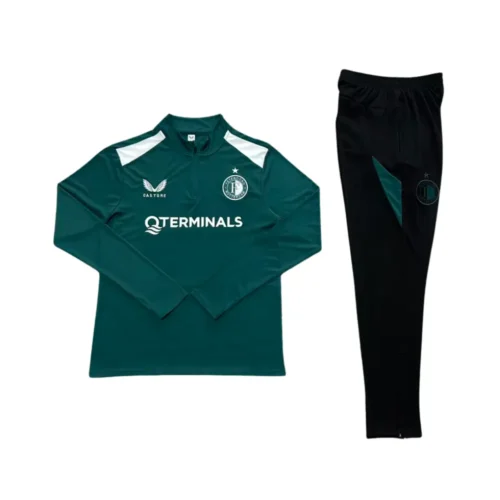 5-6.webp Feyenoord Trainingspak Kids Groen 2026/27